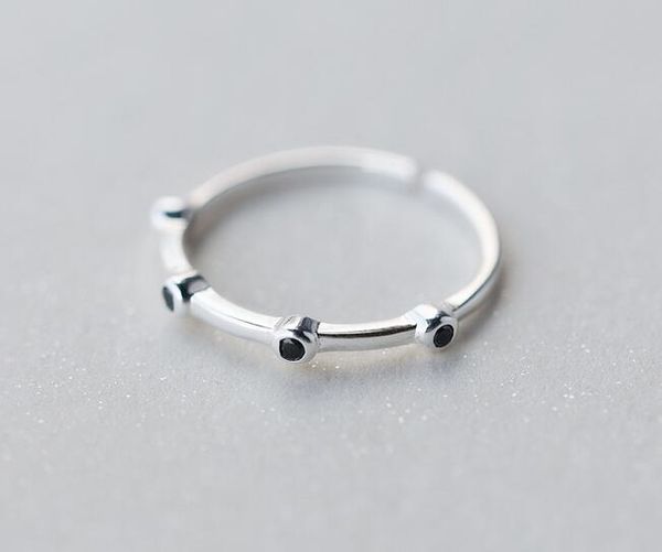 real. 925 sterling silver jewelry black agate rounds thin ring (so thin ) openable adjustable charms gtlj1190, Golden;silver
real. 925 sterling silver jewelry black agate rounds thin ring (so thin ) openable adjustable charms gtlj1190, Golden;silver