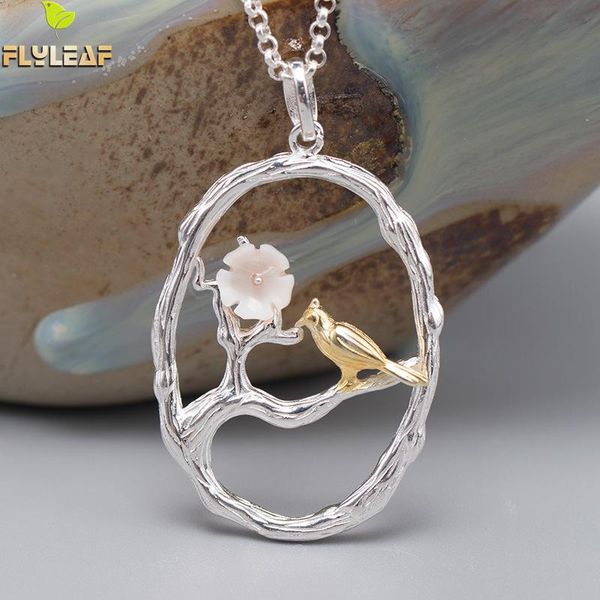 flyleaf retro nature shell flower gold bird pendants real 925 sterling silver fine jewelry for women gift high quality
flyleaf retro nature shell flower gold bird pendants real 925 sterling silver fine jewelry for women gift high quality