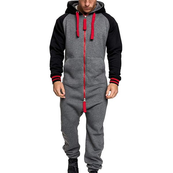 oeak men one-piece patchwork pajama playsuit mens zipper hoodie camouflage jumpsuit streetwear fashion autumn winter overalls, Black
oeak men one-piece patchwork pajama playsuit mens zipper hoodie camouflage jumpsuit streetwear fashion autumn winter overalls, Black