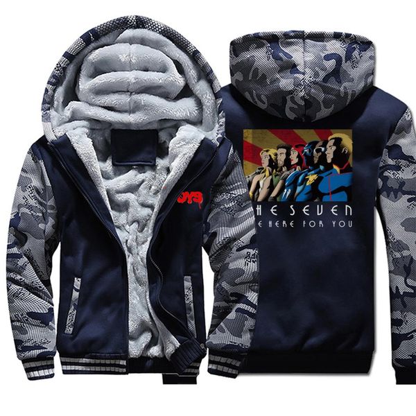 the boys men coat thick winter camo hoodie fleece warm firends sweatshirt jacket thicken jackets sweatshirts hoodies sportswear, Black
the boys men coat thick winter camo hoodie fleece warm firends sweatshirt jacket thicken jackets sweatshirts hoodies sportswear, Black