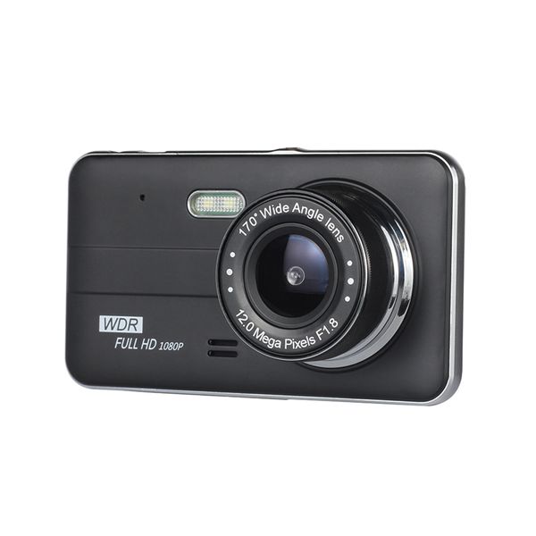 4" car dvr vehicle video registrator 1080p driving recorder full hd 2ch dual cameras front 170° rear 120° wide view angle night vision
4" car dvr vehicle video registrator 1080p driving recorder full hd 2ch dual cameras front 170° rear 120° wide view angle night vision