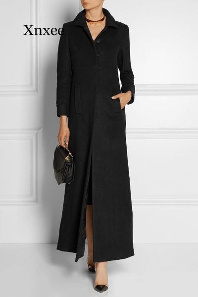 black solid long woolen winter coats single breasted warm wool coat and jacket fashion long elegant ladies coats
black solid long woolen winter coats single breasted warm wool coat and jacket fashion long elegant ladies coats