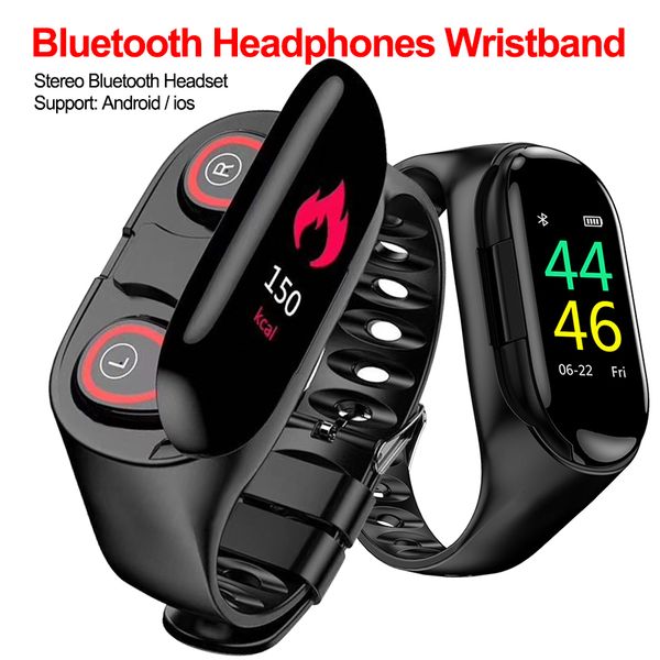 new smart watch with wireless bluetooth headset in-ear sport watch smart wristband men's headphones for android ios
new smart watch with wireless bluetooth headset in-ear sport watch smart wristband men's headphones for android ios