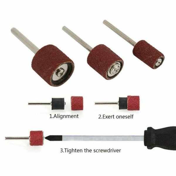 sanding drum sleeves sanding drum sleeves mandrel set 1/2'' 3/8'' 1/4