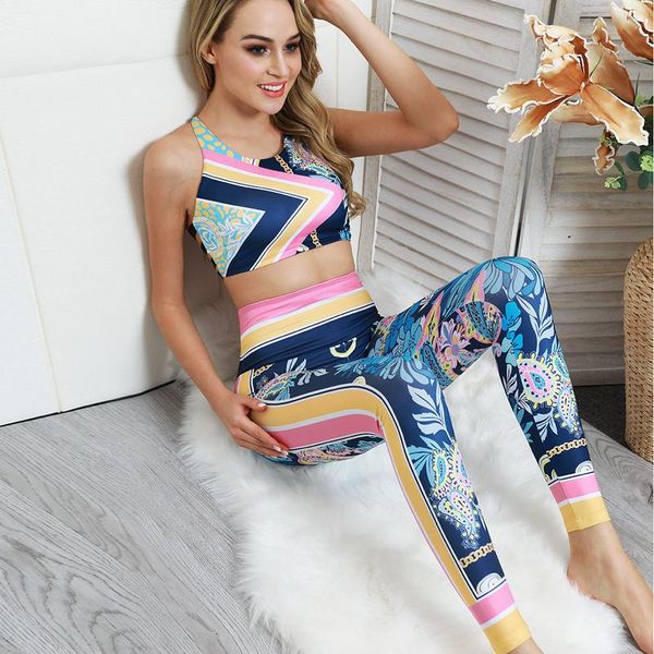 women sport suit running set printed sleeveless vest and long pants sportswear yoga sets gym wear tights fitness sports clothing, White;red
women sport suit running set printed sleeveless vest and long pants sportswear yoga sets gym wear tights fitness sports clothing, White;red