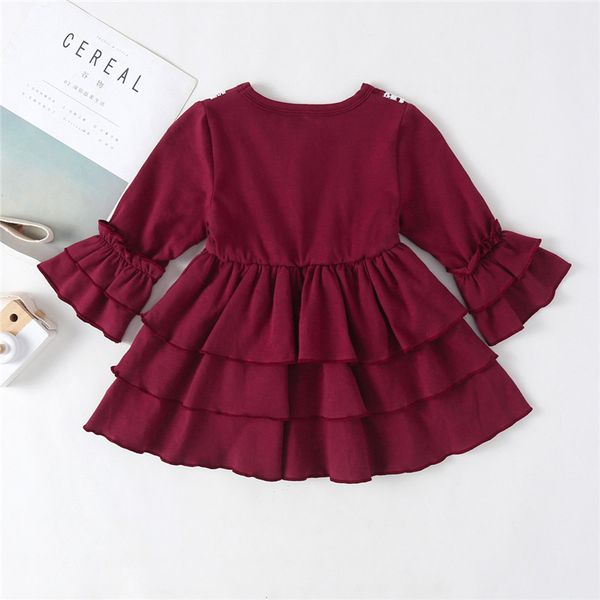 0-3y newborn infant kids baby girl dress solid long sleeve ruffle layered princess party dress sundress girl clothes outfits
0-3y newborn infant kids baby girl dress solid long sleeve ruffle layered princess party dress sundress girl clothes outfits