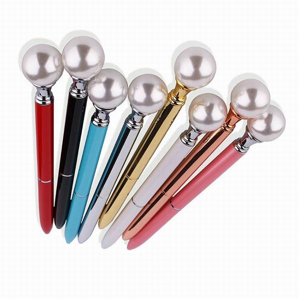 100pcs kawaii colorful pearl metal ball pens big pearl ballpen gift ballpoint pens school supplies boligrafos material, Blue;orange
100pcs kawaii colorful pearl metal ball pens big pearl ballpen gift ballpoint pens school supplies boligrafos material, Blue;orange