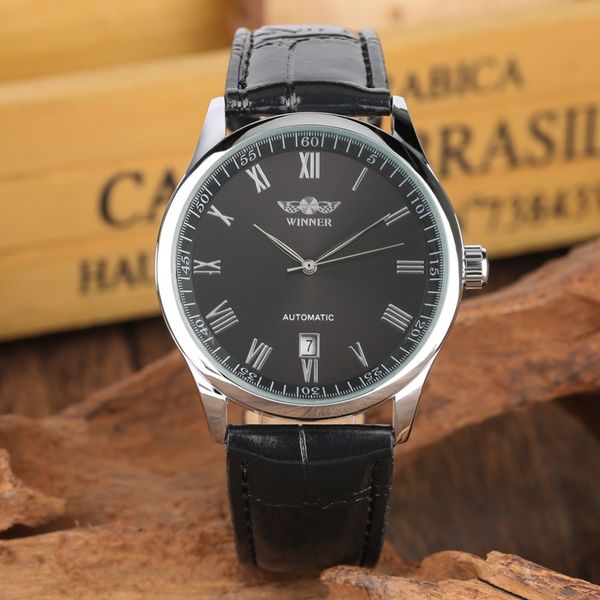 stylish automatic mechanic watches for men leather strap mechanical watch for teenagers business creative watch gift male, Slivery;brown
stylish automatic mechanic watches for men leather strap mechanical watch for teenagers business creative watch gift male, Slivery;brown