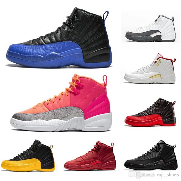 12 basketball shoes for men punch game royal university gold 12s mens trainers tripe white black fashion sports sneakers size 40-47
12 basketball shoes for men punch game royal university gold 12s mens trainers tripe white black fashion sports sneakers size 40-47