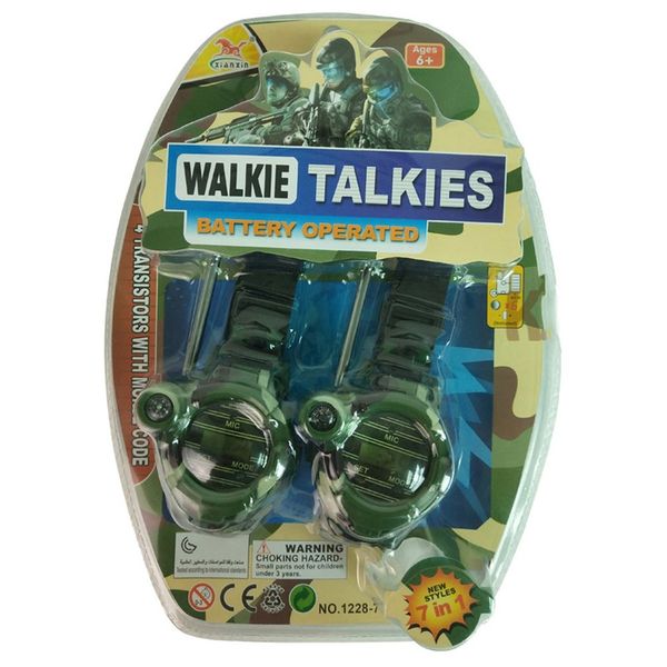2pcs рация часы игрушка для детей 7 в 1 камуфляж 2 way радио мини walky talky переговорных часы дети игрушка
2pcs рация часы игрушка для детей 7 в 1 камуфляж 2 way радио мини walky talky переговорных часы дети игрушка