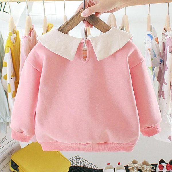 baby girls sweatshirt fashion comfort soft long sleeve personality doll collar fleece warm winter korean lovely clothes, Black
baby girls sweatshirt fashion comfort soft long sleeve personality doll collar fleece warm winter korean lovely clothes, Black