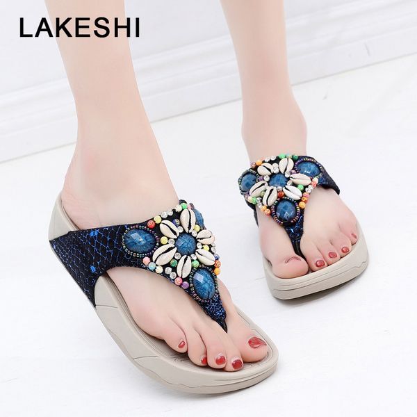 new women shoes women slippers flip flops shoes female summer beach slippers shell bohemian rhinestone clip feet, Black
new women shoes women slippers flip flops shoes female summer beach slippers shell bohemian rhinestone clip feet, Black