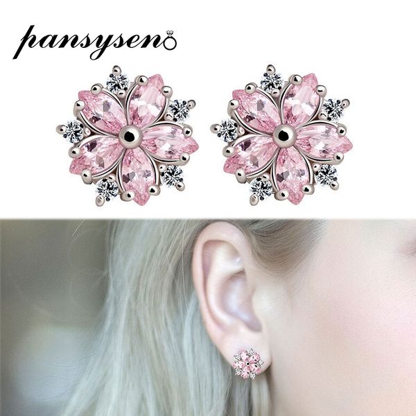pansysen 2019 new design snowflake pink quartz women's earrings 925 silver jewelry stud earrings wholesale engagement jewellery, Golden;silver
pansysen 2019 new design snowflake pink quartz women's earrings 925 silver jewelry stud earrings wholesale engagement jewellery, Golden;silver