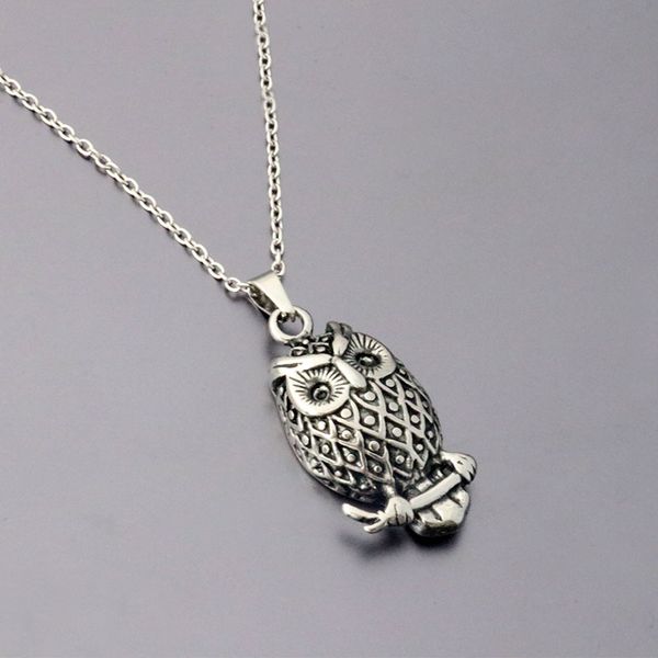 1pc diy 3d new big owl stainless steel custom necklace gothic nighthawk necklace geeks men women halloween cosplay punk jewelry, Silver
1pc diy 3d new big owl stainless steel custom necklace gothic nighthawk necklace geeks men women halloween cosplay punk jewelry, Silver