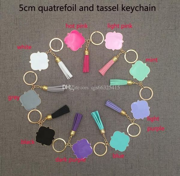china wholesale customized personalized monogrammed blank quatrefoil tassel keychain 5cm quatrefoil monogrammed suede tassel keychain, Slivery;golden
china wholesale customized personalized monogrammed blank quatrefoil tassel keychain 5cm quatrefoil monogrammed suede tassel keychain, Slivery;golden