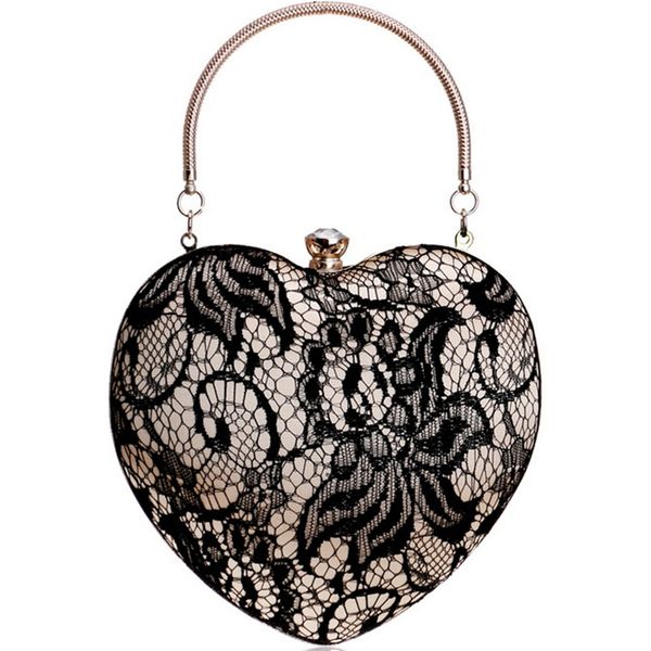 lace luxurious women heart evening bags hollow out design rhinestones clutches chain shoulder purse handbags
lace luxurious women heart evening bags hollow out design rhinestones clutches chain shoulder purse handbags