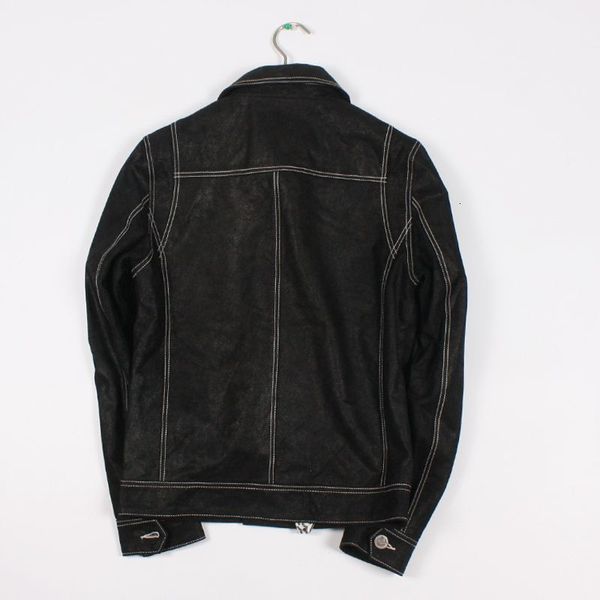 harajuku genuine leather jacket men turn-down collar single breasted pockets streetwear coats black male real leather jacket
harajuku genuine leather jacket men turn-down collar single breasted pockets streetwear coats black male real leather jacket