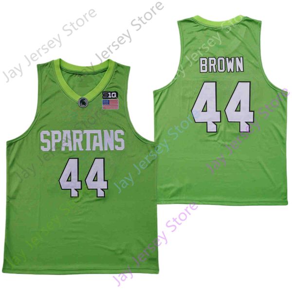 2020 new michigan state spartans college баскетбол джерси ncaa 44 gabe brown все сшитые и вышивальные мужчины, Black;red
2020 new michigan state spartans college баскетбол джерси ncaa 44 gabe brown все сшитые и вышивальные мужчины, Black;red