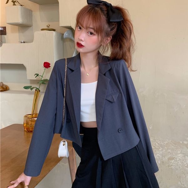 women dreses2020 early autumn fashion new sun protection air conditioning shirt long sleeve french temperament suit jacket shorts small suit, White;black
women dreses2020 early autumn fashion new sun protection air conditioning shirt long sleeve french temperament suit jacket shorts small suit, White;black