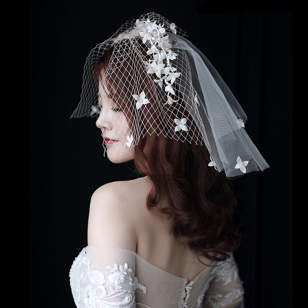 new sweet bridal headdress handmade flower princess hair dressing super fairy white dress wedding dress accessories, Slivery;white
new sweet bridal headdress handmade flower princess hair dressing super fairy white dress wedding dress accessories, Slivery;white