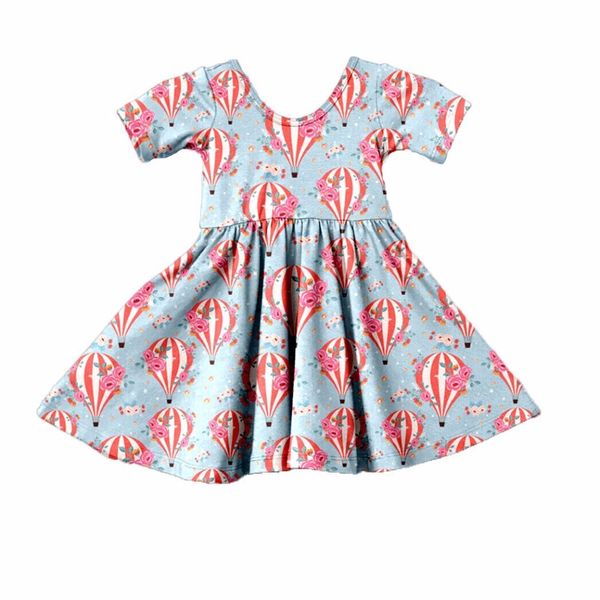 2019 europe and the united states summer new round neck short-sleeved balloon print girl sweet a-line dress, Red;yellow
2019 europe and the united states summer new round neck short-sleeved balloon print girl sweet a-line dress, Red;yellow
