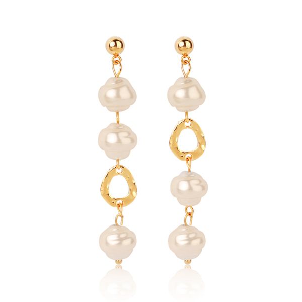 bohemian mix designs geometric round irregular imitation pearl earrings for women pearl dangle drop earrings wedding jewelry, Silver
bohemian mix designs geometric round irregular imitation pearl earrings for women pearl dangle drop earrings wedding jewelry, Silver