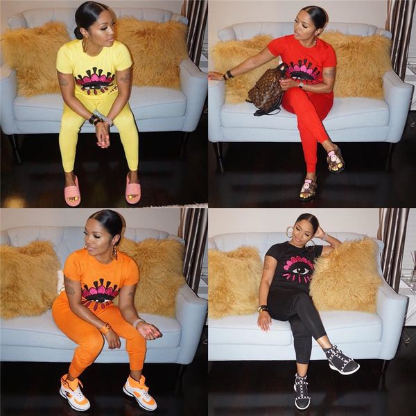 Women long pant track uit big eye print 2 piece outfit ca ual eye equin round neck hort leeve port wear et de igner clothe c41704
Women long pant track uit big eye print 2 piece outfit ca ual eye equin round neck hort leeve port wear et de igner clothe c41704