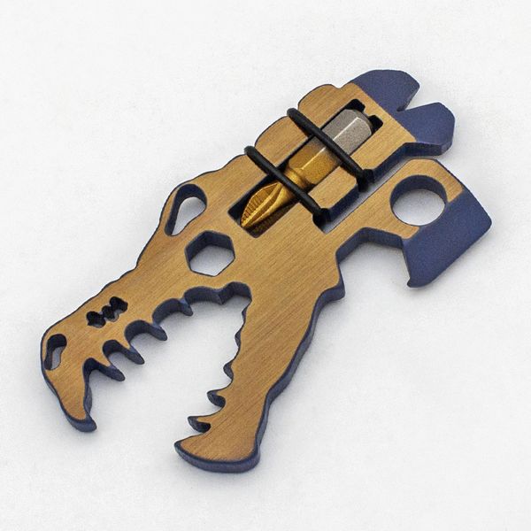 jurassic croc multifunction tools tc4 titanium outdoor camping fishing travel mountaineering backpacking mini pocket edc fast ing 
jurassic croc multifunction tools tc4 titanium outdoor camping fishing travel mountaineering backpacking mini pocket edc fast ing