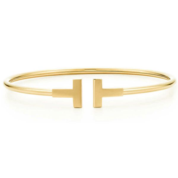 new charm gift 925 sterling silver golden t logo tf attractive temperament bracelet world jewelry, Black
new charm gift 925 sterling silver golden t logo tf attractive temperament bracelet world jewelry, Black