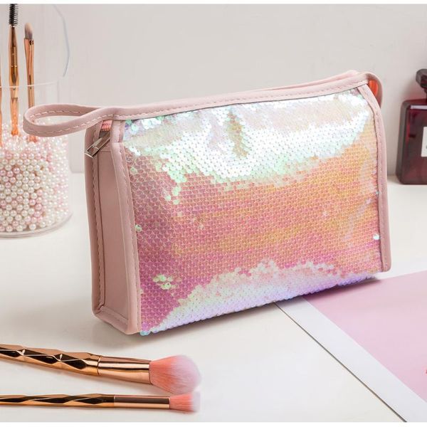 beauty make up bag sequins large capacity pouch makeup bag cute maquillage rangement lady cosmetic cheap
beauty make up bag sequins large capacity pouch makeup bag cute maquillage rangement lady cosmetic cheap