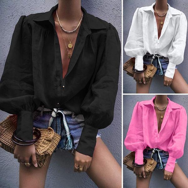 zanzea 2019 autumn long sleeve office lady shirt women blouses casual v neck buttons down tunic blusas femme plus size, White
zanzea 2019 autumn long sleeve office lady shirt women blouses casual v neck buttons down tunic blusas femme plus size, White
