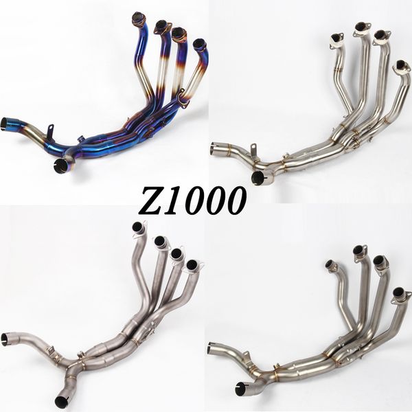 new arrival motorcycle exhaust muffler pipe modified titanium alloy front pipe tube full system for z1000 2010-2017
new arrival motorcycle exhaust muffler pipe modified titanium alloy front pipe tube full system for z1000 2010-2017