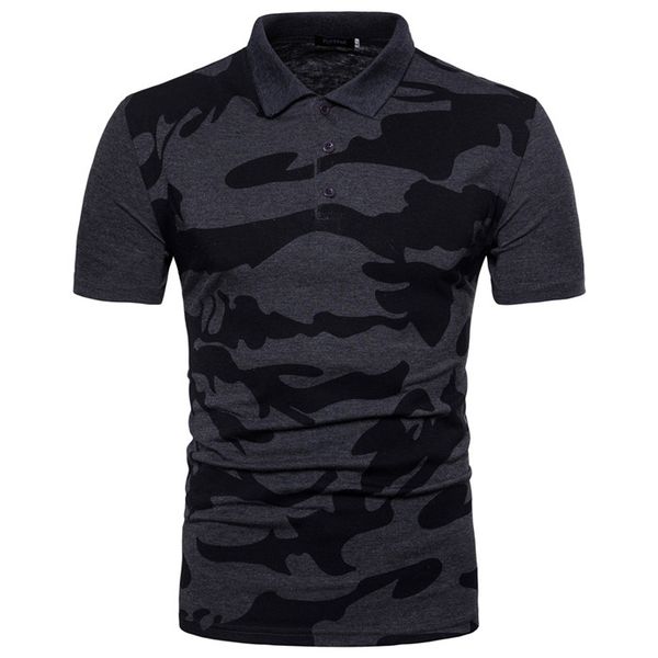 mens camouflage patchwork polo shirt casual lapel neck short sleeve slim clothes male daily polos, White;black
mens camouflage patchwork polo shirt casual lapel neck short sleeve slim clothes male daily polos, White;black