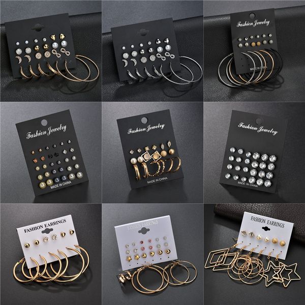 modyle new sell small stud earrings set for women girl punk stud earrings set personality party jewelry fashion brincos, Golden;silver
modyle new sell small stud earrings set for women girl punk stud earrings set personality party jewelry fashion brincos, Golden;silver