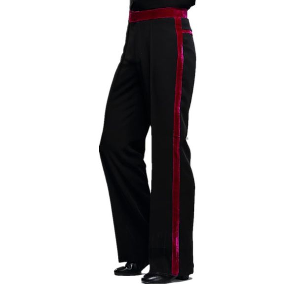 fashion latin dance pants for male black red standard fringe pants fabric men ballroom stage modern waltz tango trousers y161
fashion latin dance pants for male black red standard fringe pants fabric men ballroom stage modern waltz tango trousers y161
