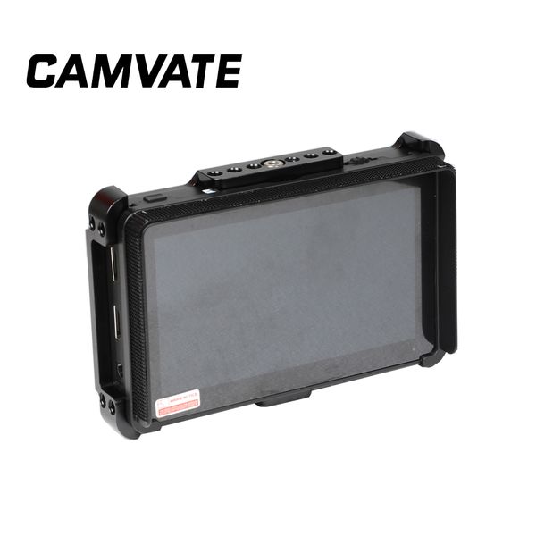 camvate feelworld f6 plus 5.5" 4k on-camera monitor + monitor bracket cage kit with sun hood & tilt arm c2498
camvate feelworld f6 plus 5.5" 4k on-camera monitor + monitor bracket cage kit with sun hood & tilt arm c2498