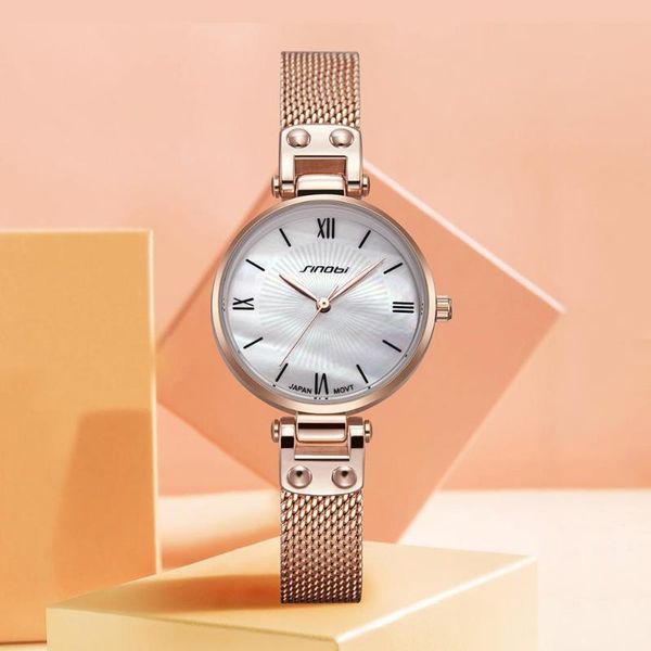 sinobi watch women ladies dress quartz wristwatch leather waterproof female watches girl clock, Slivery;brown
sinobi watch women ladies dress quartz wristwatch leather waterproof female watches girl clock, Slivery;brown