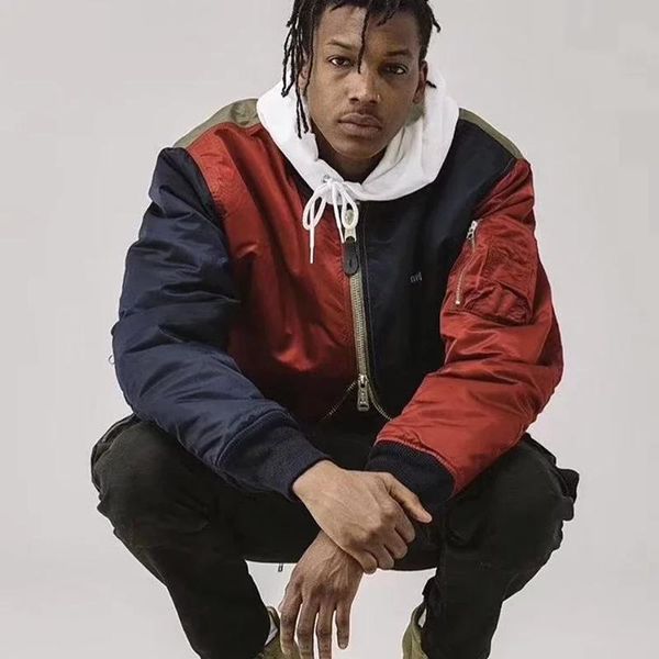 18fw kt x alpha industries ma1 bomber thick jackets oversized two-sided outerwear with a detachable couple casual jackets hflsjk243, Black;brown
18fw kt x alpha industries ma1 bomber thick jackets oversized two-sided outerwear with a detachable couple casual jackets hflsjk243, Black;brown