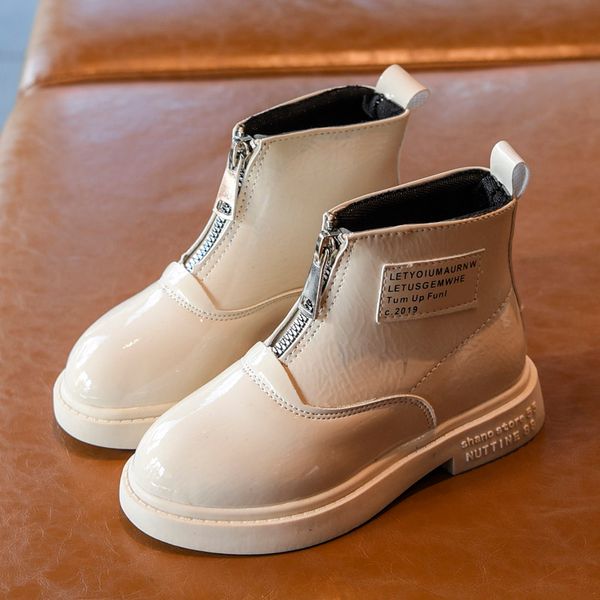kissmud 2019 new girls fashion martin boots autumn kids black brand pu princess shoes children non-slip zip ankle boots, Black;grey
kissmud 2019 new girls fashion martin boots autumn kids black brand pu princess shoes children non-slip zip ankle boots, Black;grey