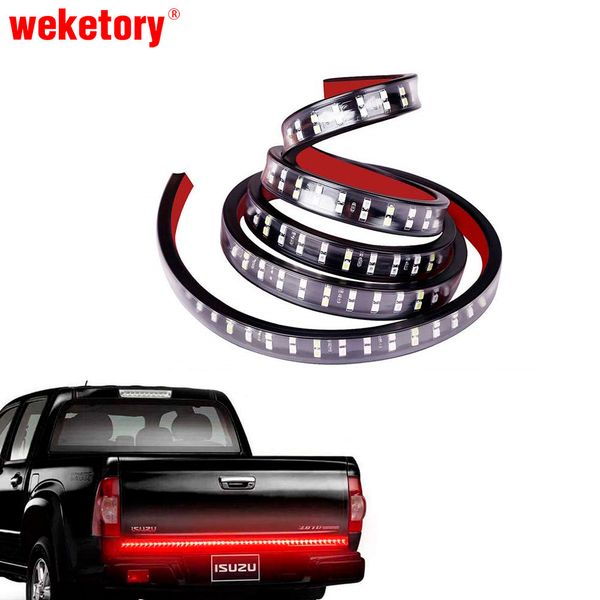 60" led tail light strip double row with reverse, waterproof red / white led tailgate light bar 5 functions running turn signal
60" led tail light strip double row with reverse, waterproof red / white led tailgate light bar 5 functions running turn signal