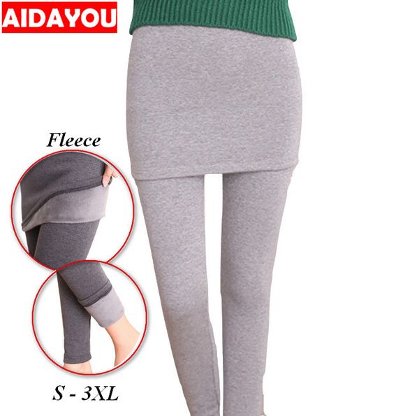 skirt leggings winter fleece lined seamless ultra soft stretch skirted trip blend calf korean thermal plus size ouc902 aidayou, Black
skirt leggings winter fleece lined seamless ultra soft stretch skirted trip blend calf korean thermal plus size ouc902 aidayou, Black