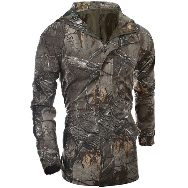 men's mid-length stand collar outdoor camping hoodie hunting jacket tree camouflage, Camo;black
men's mid-length stand collar outdoor camping hoodie hunting jacket tree camouflage, Camo;black