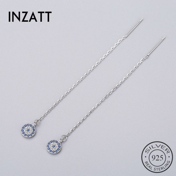 inzatt bohemia geometric round blue zircon dangle drop earrings long chain tassel charm women wedding fashion jewelry gift, Golden
inzatt bohemia geometric round blue zircon dangle drop earrings long chain tassel charm women wedding fashion jewelry gift, Golden