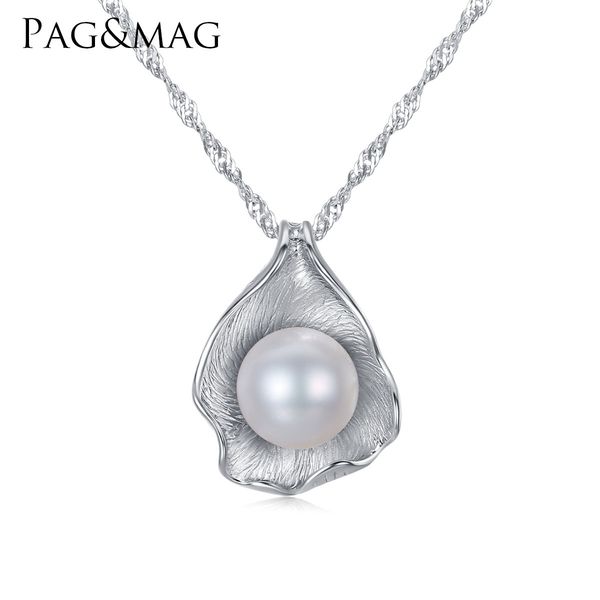 pag&mag s925 sterling silver lady pendant necklace luxury designer natural freshwater pearl necklace fashion exquisite clavicle chain
pag&mag s925 sterling silver lady pendant necklace luxury designer natural freshwater pearl necklace fashion exquisite clavicle chain