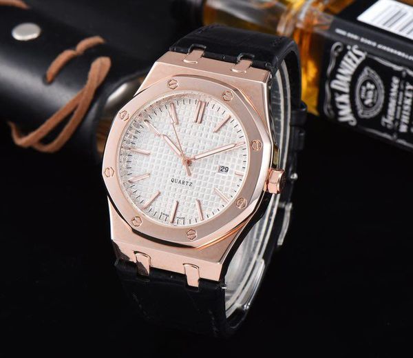 luxury watch mens watches 42mm quartz movement wristwatches leather strap designer watch montre de luxe, Slivery;brown
luxury watch mens watches 42mm quartz movement wristwatches leather strap designer watch montre de luxe, Slivery;brown