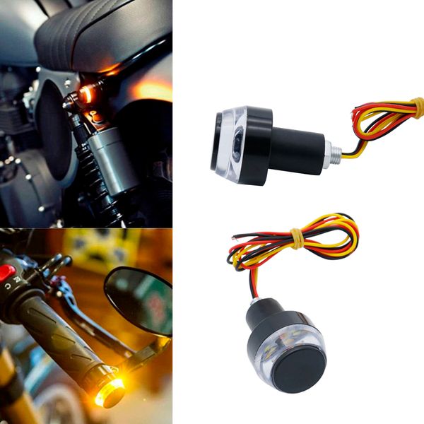 2pcs 12v universal motorcycle handlebar end led turn signal light amber yellow white moto handle bar grip plug side marker lamp
2pcs 12v universal motorcycle handlebar end led turn signal light amber yellow white moto handle bar grip plug side marker lamp