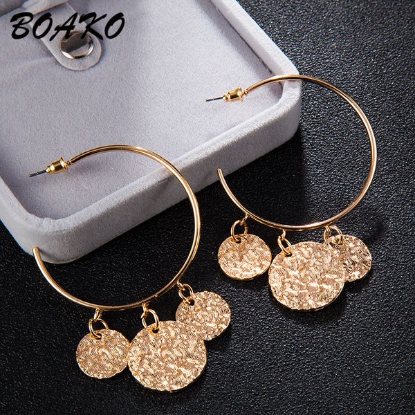 boako personality big circles hoop earrings for women fashion jewelry glitter round sequin statement earring korea ladies earing, Golden;silver
boako personality big circles hoop earrings for women fashion jewelry glitter round sequin statement earring korea ladies earing, Golden;silver