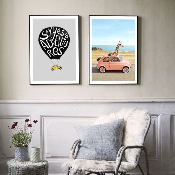 say yes to adventures posters prints on the road poster quote kids wall art canvas painting modern wall pictures for living room
say yes to adventures posters prints on the road poster quote kids wall art canvas painting modern wall pictures for living room
