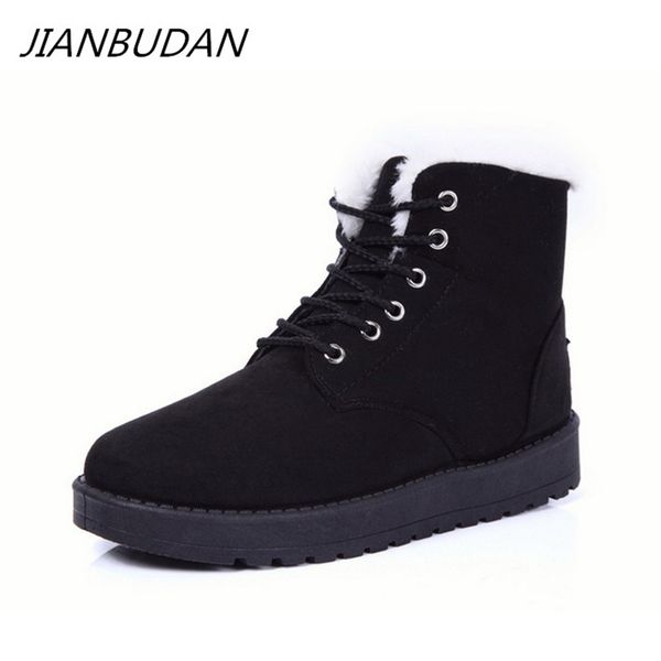 jianbudan plush warm women's fashion snow boots artificial suede winter cotton shoes girl flat new product snow boots 35-40, Black
jianbudan plush warm women's fashion snow boots artificial suede winter cotton shoes girl flat new product snow boots 35-40, Black