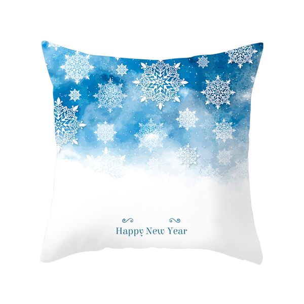 

45*45cm deer tree pillows cover winter style cushion cover christmas pillow case snow throw pillows home decor for sofa car